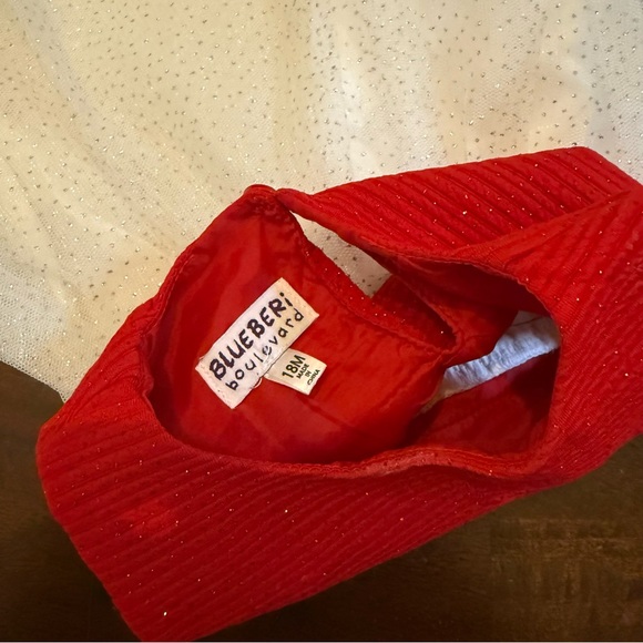 Blueberi Boulevard Toddler Girl Christmas Holiday Dress - Picture 4 of 4